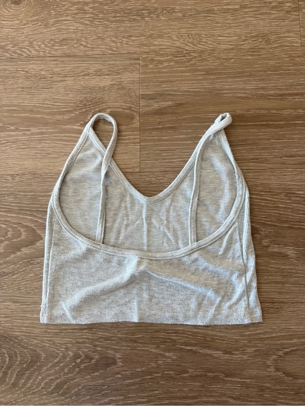 JOAH BROWN STRAPPY CROP TANK - Picture 3 of 7